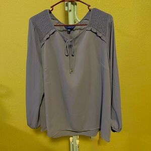 Apt. 9 Women's Elegant Blue Blouse
